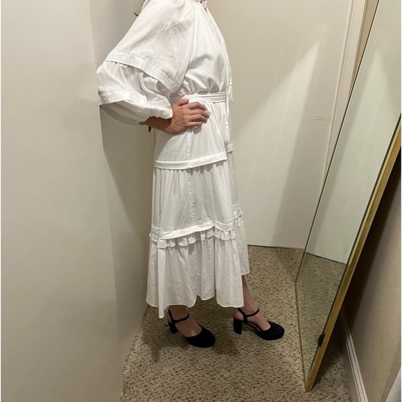 Elie Tahari Sky-White Dress - Picture 4 of 15